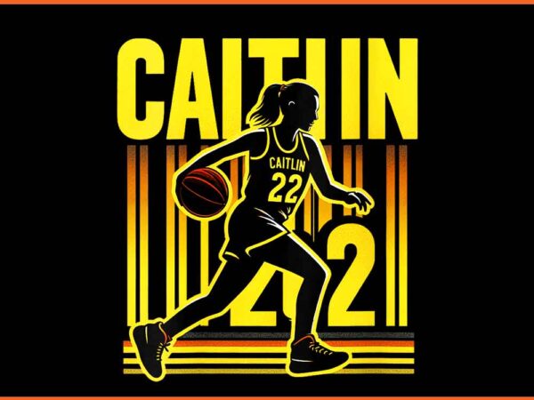 Caitlin basketball 22 png t shirt vector file