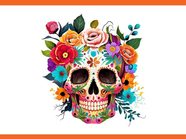 Cinco de mayo sugar skull day of the dead mexican fiesta png t shirt vector file