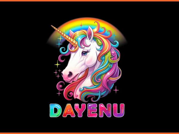 Unicorn dayenu passover matzah four cups png t shirt vector graphic