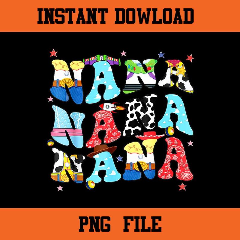 Nana Story Grandma Grandpa Mothers Day Png, Nana Nana Nana Png