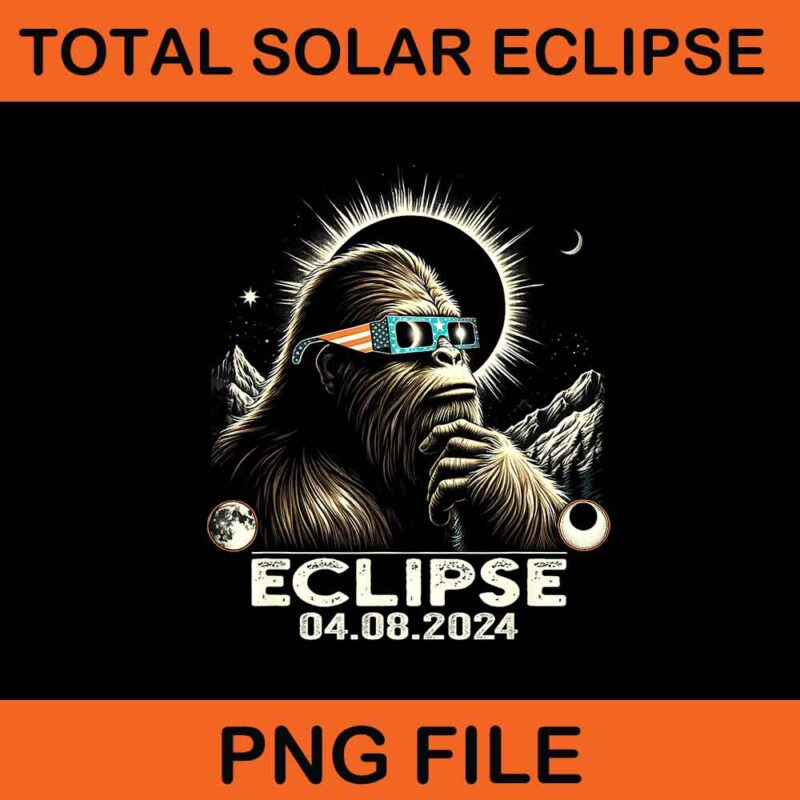 Bigfoot Total Solar Eclipse Png