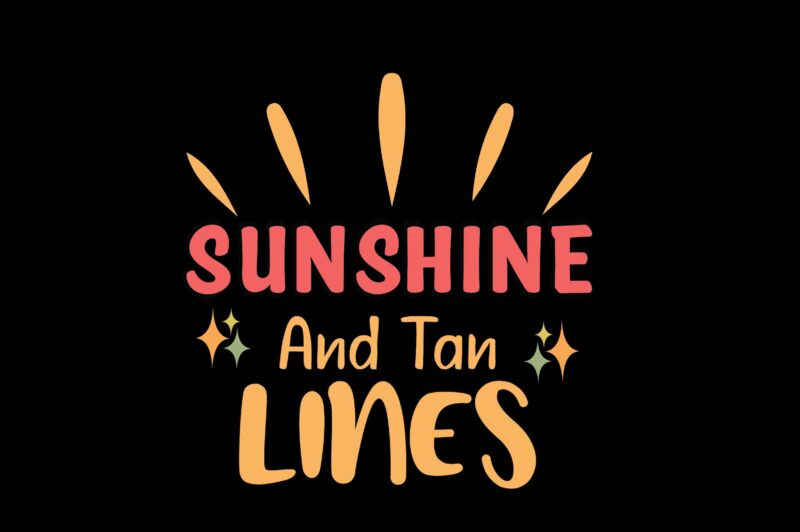 Sunshine and Tan Lines