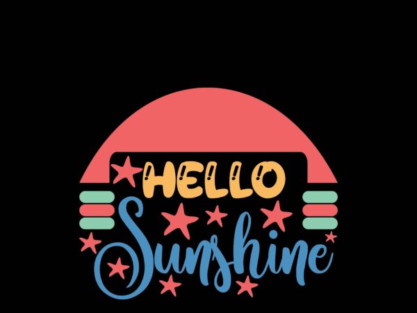 Hellosunshine graphic t shirt