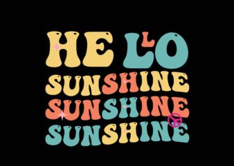 hello sunshine graphic t shirt