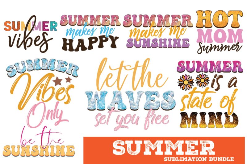 SUMMER SUBLIMATION BUNDLE