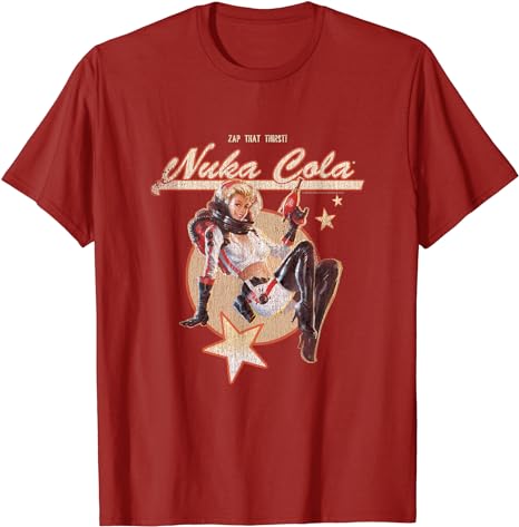 Video Game Retro Nuka Cola Ad T-Shirt