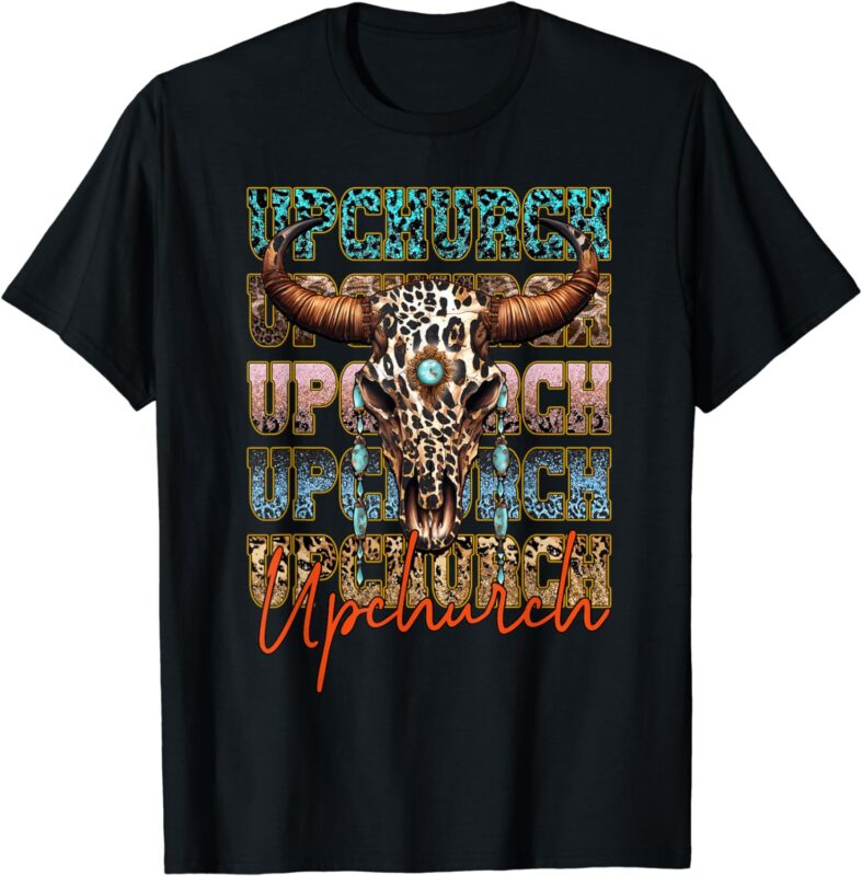 Vintage Upchurch Proud Name Personalized Funny Name Outfits T-Shirt