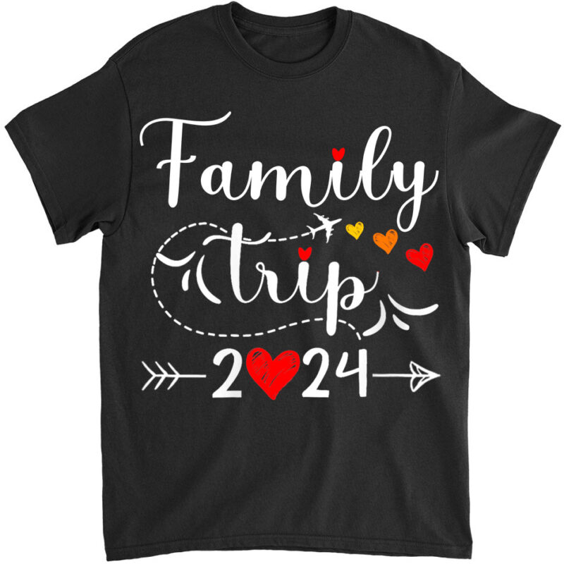 Womens Sisters Road Trip 2024 Weekend Family Vacation Girls Trip V-Neck T-Shirt LTS Png file