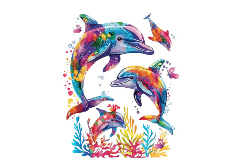 Watercolor Dolphin Clipart,Digital Illustration Dolphins,Illustration Dolphin,Dolphin Transparent,Dolphin Sublimation,Dolphin Waterslide,Bab