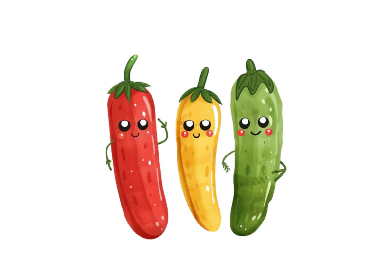 cute Vegetable Clipart