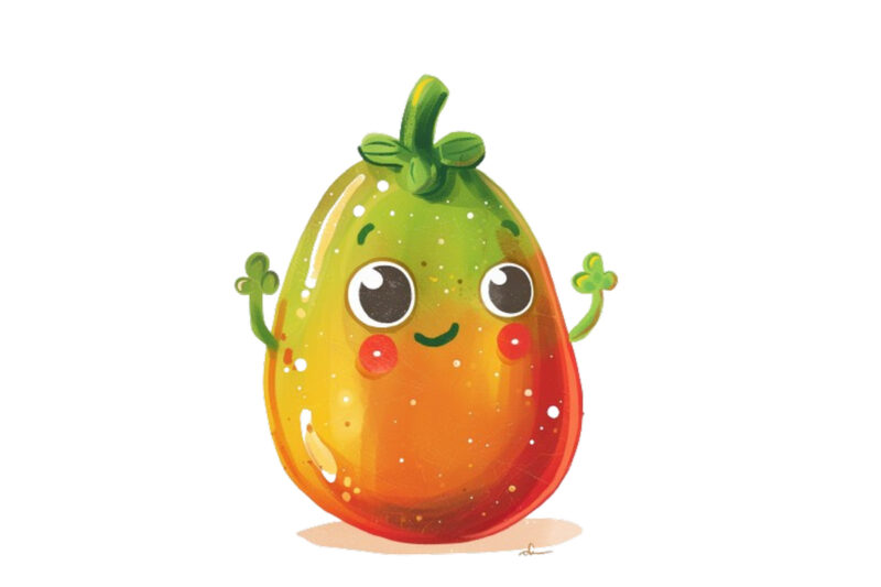 cute Vegetable Clipart