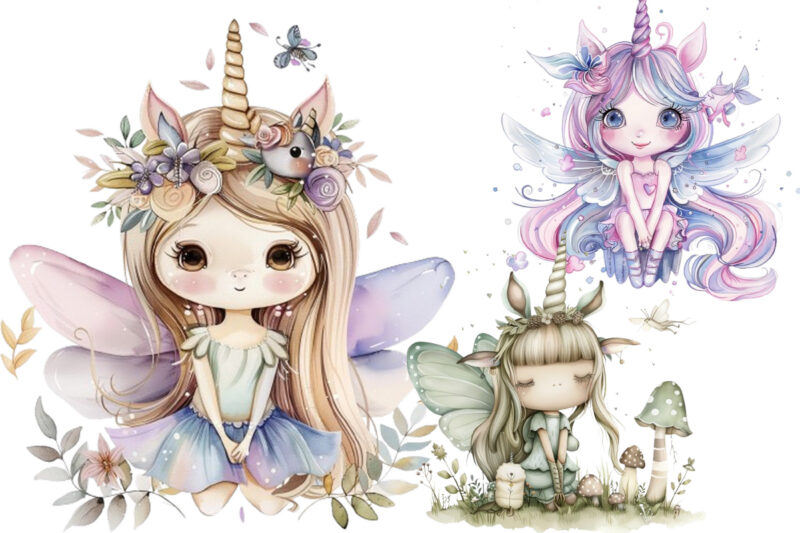 Fairy Unicorn sublimation