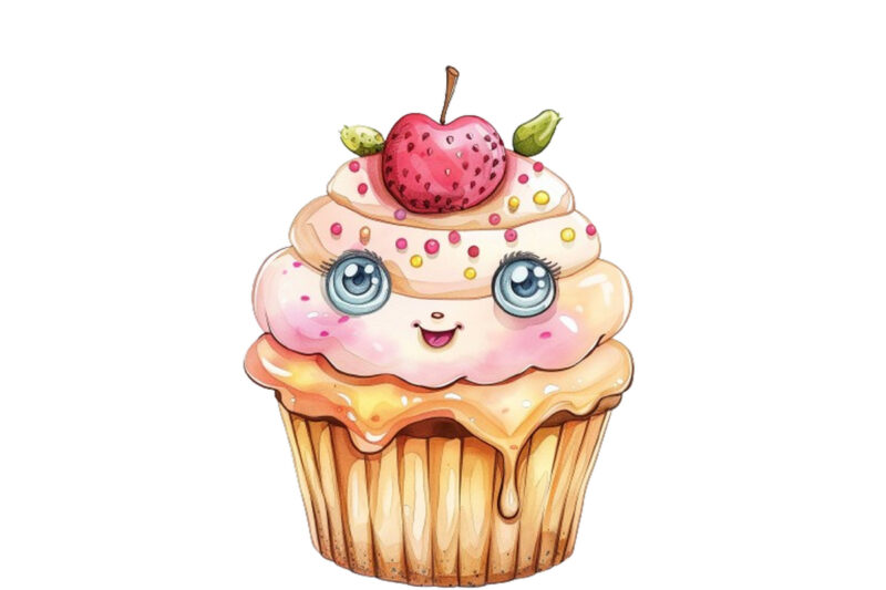 cute millet in Cupcake Sublimation