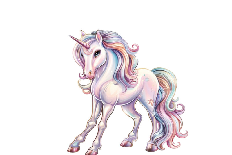 cute unicorn sublimation clipart