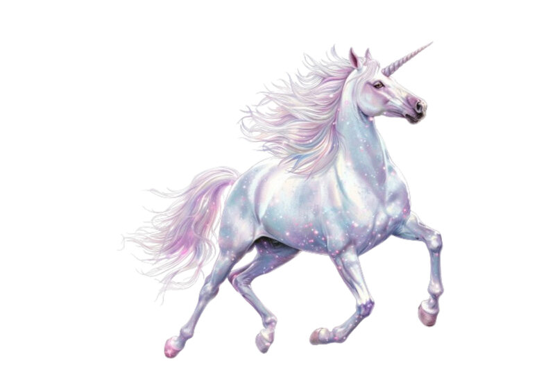 cute unicorn sublimation clipart