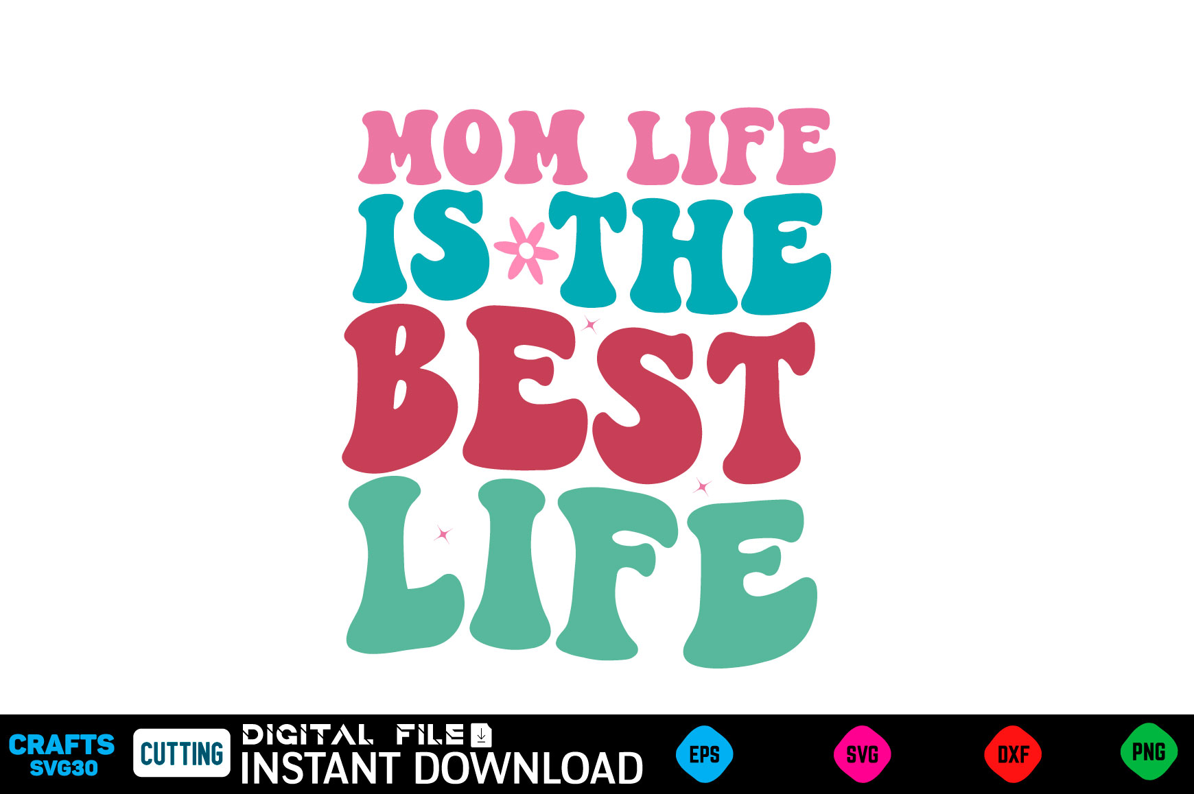 Mom Life is the Best Life Mother’s day svg bundle,plotter file world’s ...