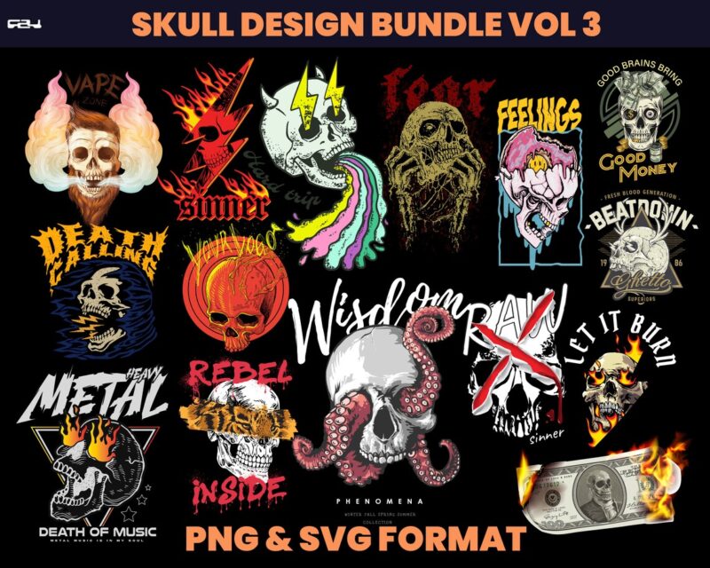 56 T-shirt designs bundle, skull skeleton street wear design bundle, rock design, Aesthetic Design, Urban design, Graphics shirt , DTF, DTG