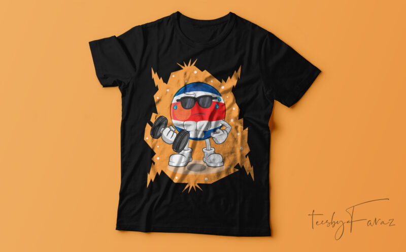 6 unique robot T-shirt design.