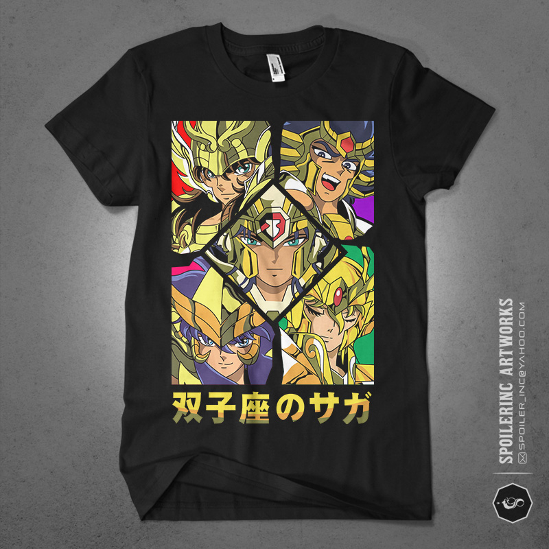Populer anime lover part 24 tshirt design bundle illustration