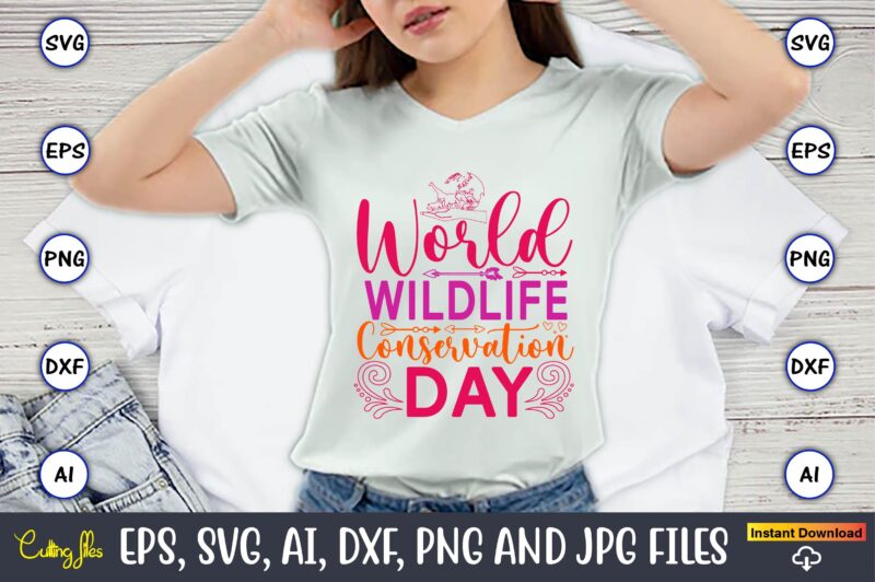 World Wildlife Conservation Day,World Wildlife Day Shirt, Save Their Habitat T-Shirt, Wildlife Preservation Tees, Gift For Wildlife Rehabili