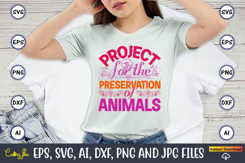 Project For The Preservation Of Animals,World Wildlife Day Shirt, Save Their Habitat T-Shirt, Wildlife Preservation Tees, Gift For Wildlife