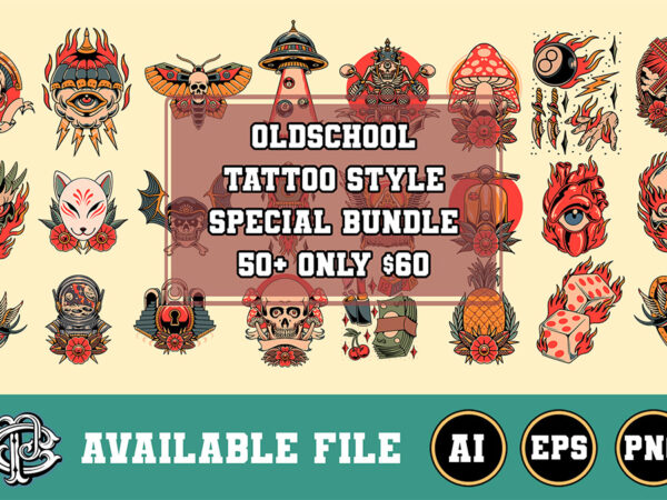 Oldschool style special bundle part 2 t shirt design online