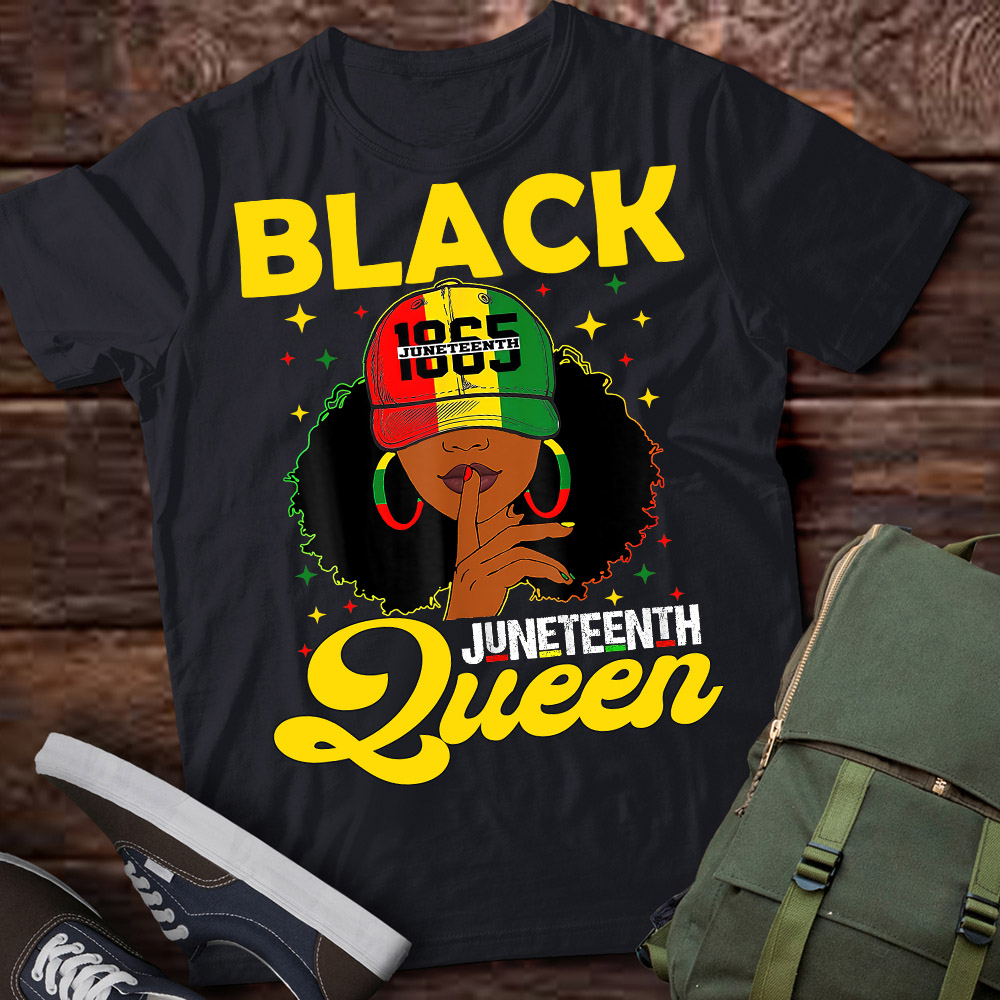 1865 Juneteenth Black Queen T Shirt Ltsp   Buy T Shirt Designs