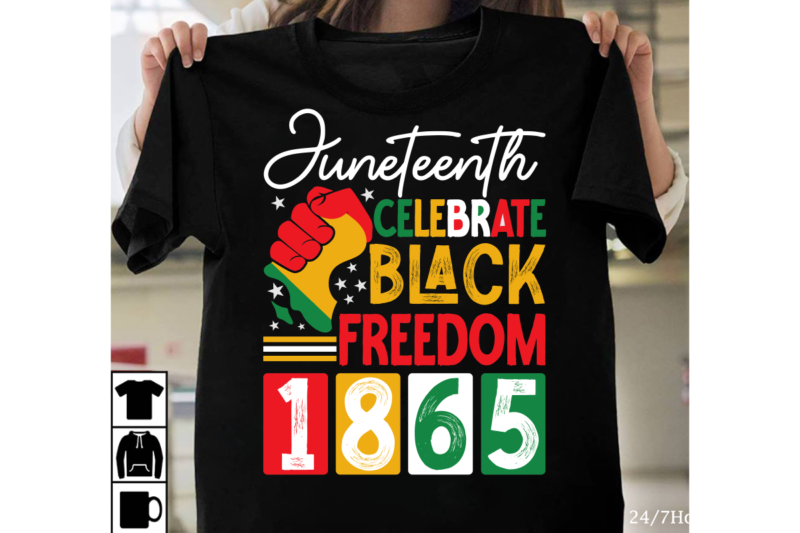 Juneteenth T-shirt Design Bundle ,Black History Embroidery Design, Juneteenth 1865 Machine Embroidery Design, African Machine Embroidery Pat