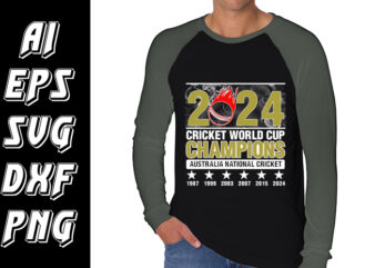 2024 CRICKET WORLD CUP CHAMPIONS AUSTRALIA NATIONAL CRICKET