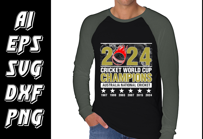 World Cup Cricket T-shirt Bundle, World Cup Cricket 2024