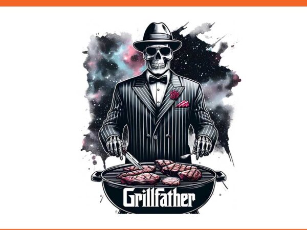 Grillfather png, grillfather dad life png t shirt design template