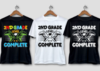 2nd Grade Level Complete T-Shirt Design