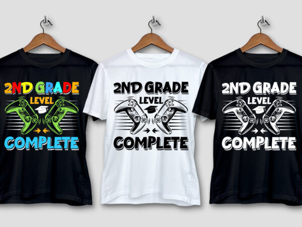 2nd grade level complete t-shirt design