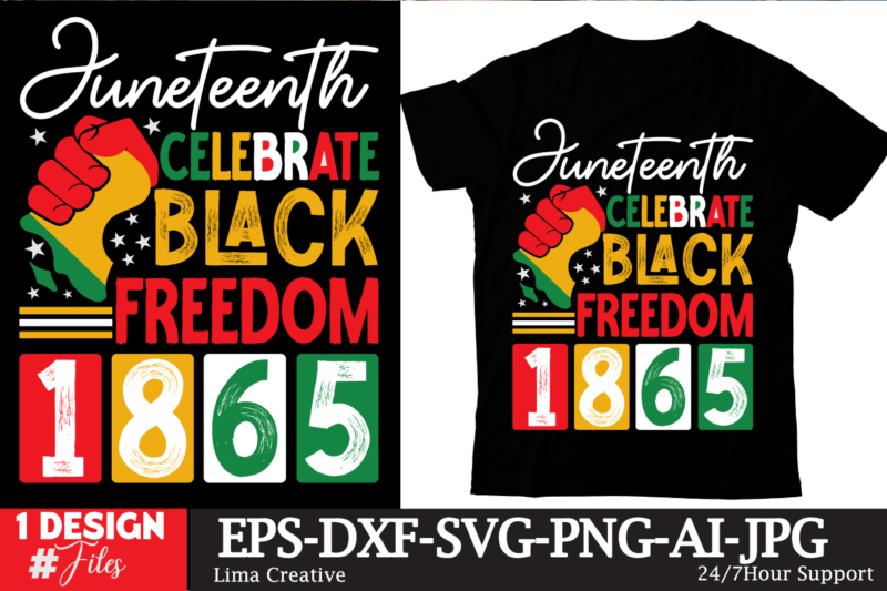 Juneteenth T-shirt Design Bundle ,Black History Embroidery Design, Juneteenth 1865 Machine Embroidery Design, African Machine Embroidery Pat