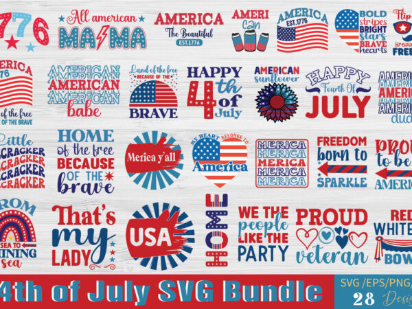 4th of july t-shirt bundle 4th of july svg bundle