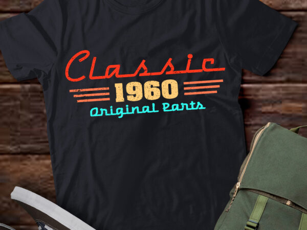 60 year old vintage classic car 1960 60th birthday t-shirt ltsp