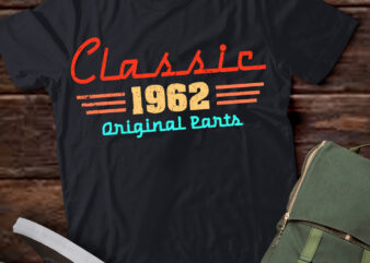 60 Year Old Vintage Classic Car 1962 60th Birthday T-Shirt ltsp