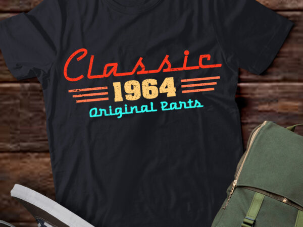 60 year old vintage classic car 1964 60th birthday t-shirt ltsp