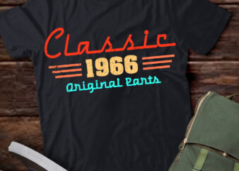 60 Year Old Vintage Classic Car 1966 60th Birthday T-Shirt ltsp