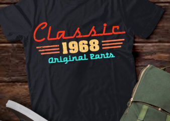 60 Year Old Vintage Classic Car 1968 60th Birthday T-Shirt ltsp