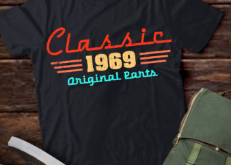 60 Year Old Vintage Classic Car 1969 60th Birthday T-Shirt ltsp