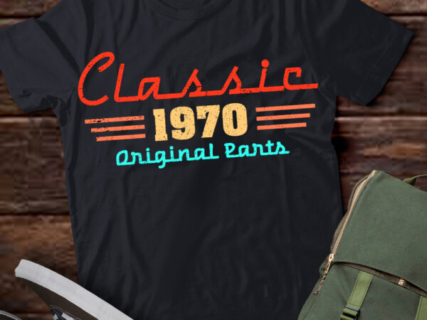60 year old vintage classic car 1970 60th birthday t-shirt ltsp