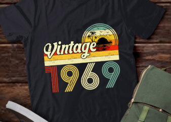 60 Years Old Gifts Vintage Born In 1969 Retro 60th Birthday T-Shirt ltsp