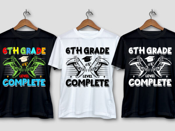 6th grade level complete t-shirt design