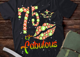 75 And Fabulous 75th Birthday Gifts 75 Years Old Women T-Shirt ltsp