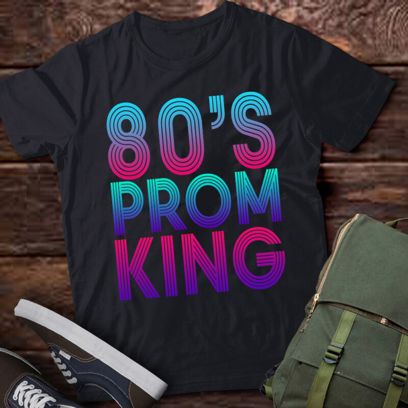 80’s Prom King Shirt Funny Disco Throwback Nostalgic Gift ltsp