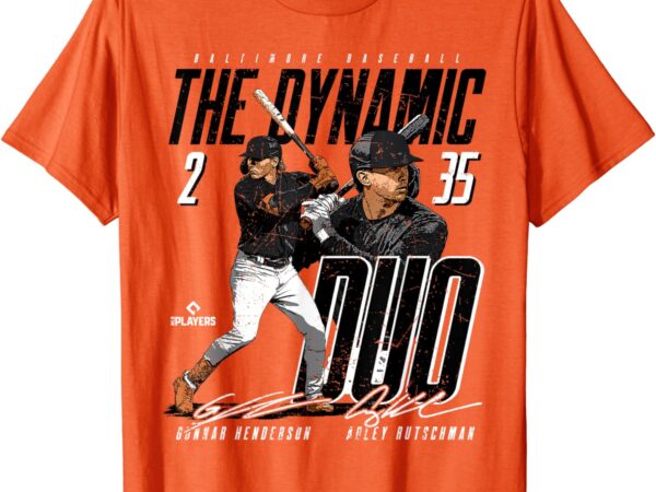 Adley rutschman & gunnar henderson duos mlbdduo3009-s t-shirt