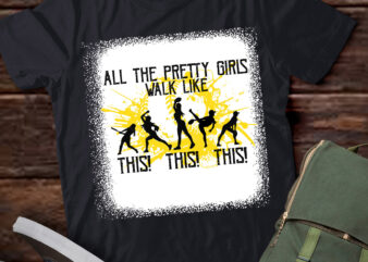 All The Pretty Girls Walk Like This Baseball Girl Shirt LTSP t shirt vector
