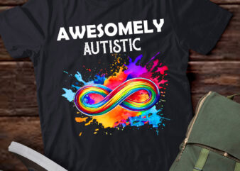 Autism Awareness Shirt Kids Boys Infinity Girls Rainbow T-Shirt