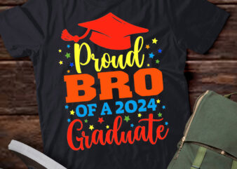 BRO Senior 2024 Proud Dad Of A Class Of 2024 Graduate T-Shirt